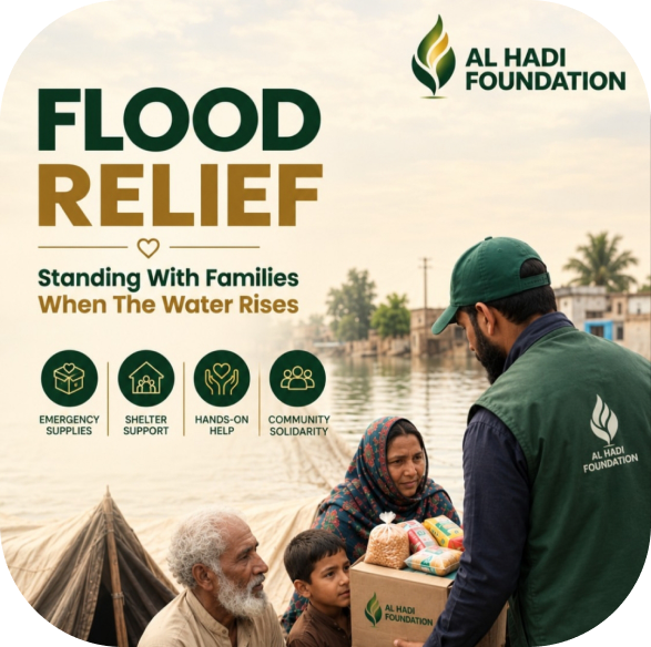 Al Hadi Foundation flood relief