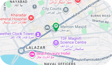 Map location